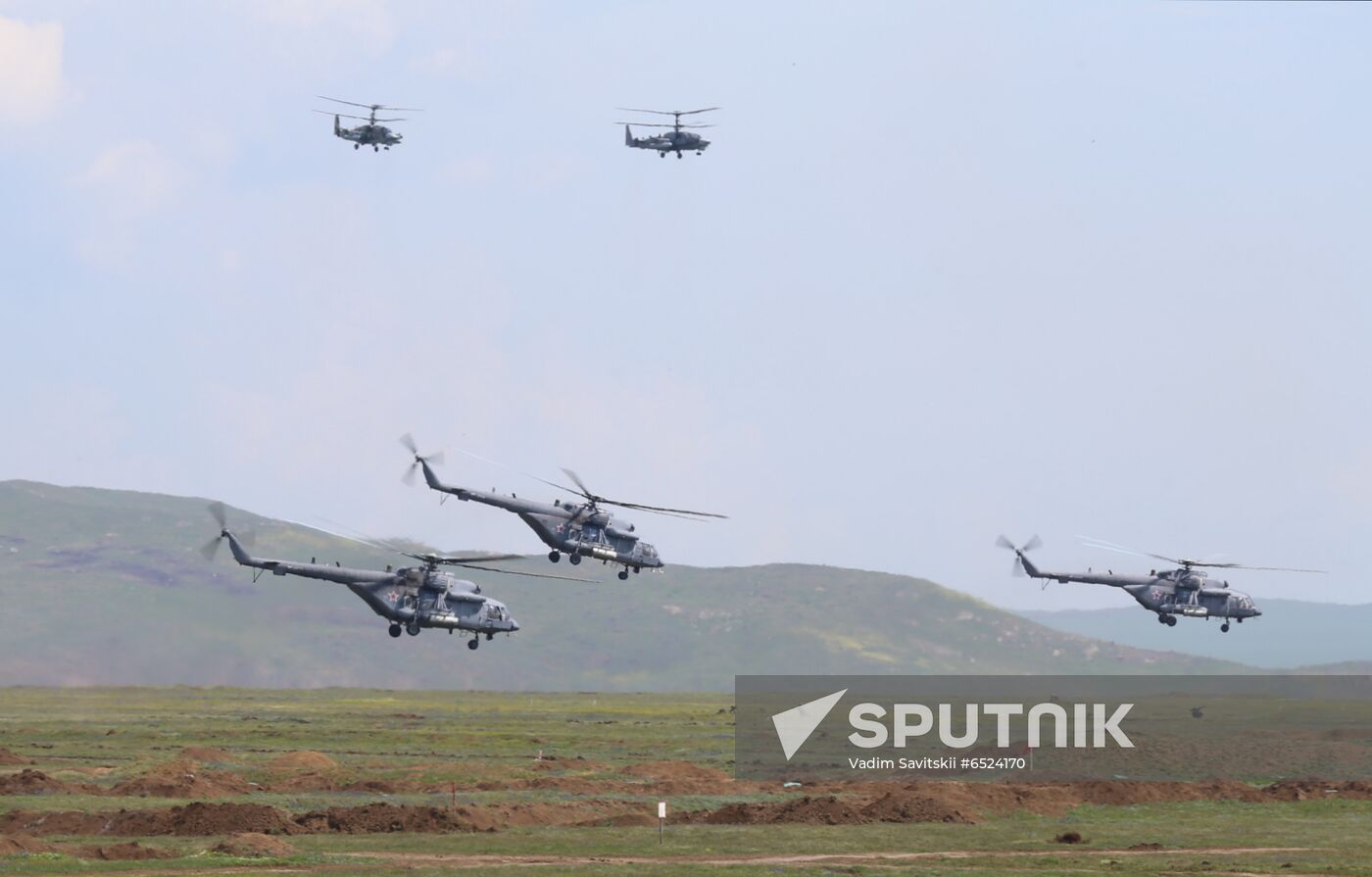 Russia Military Drills