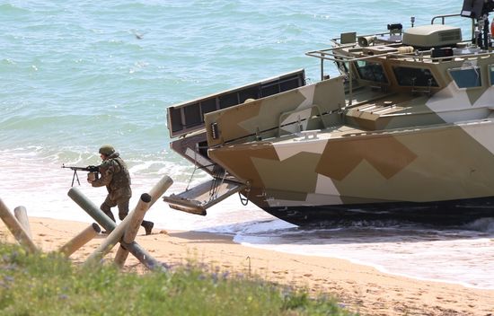 Russia Military Drills