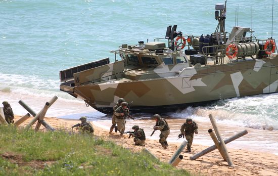 Russia Military Drills