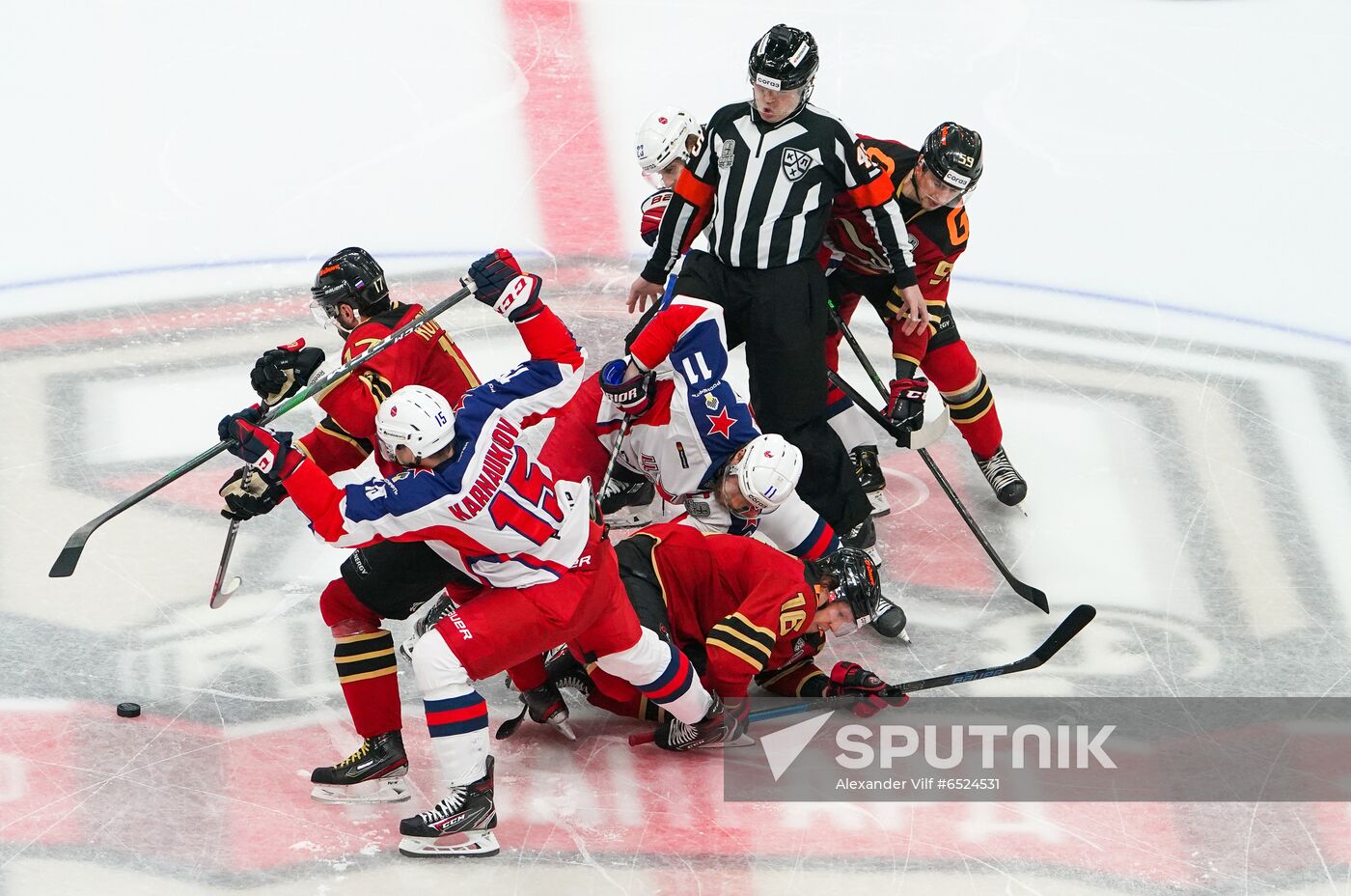 Russia Ice Hockey Avangard - CSKA