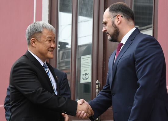 Russia North Korea Memorial Plaques
