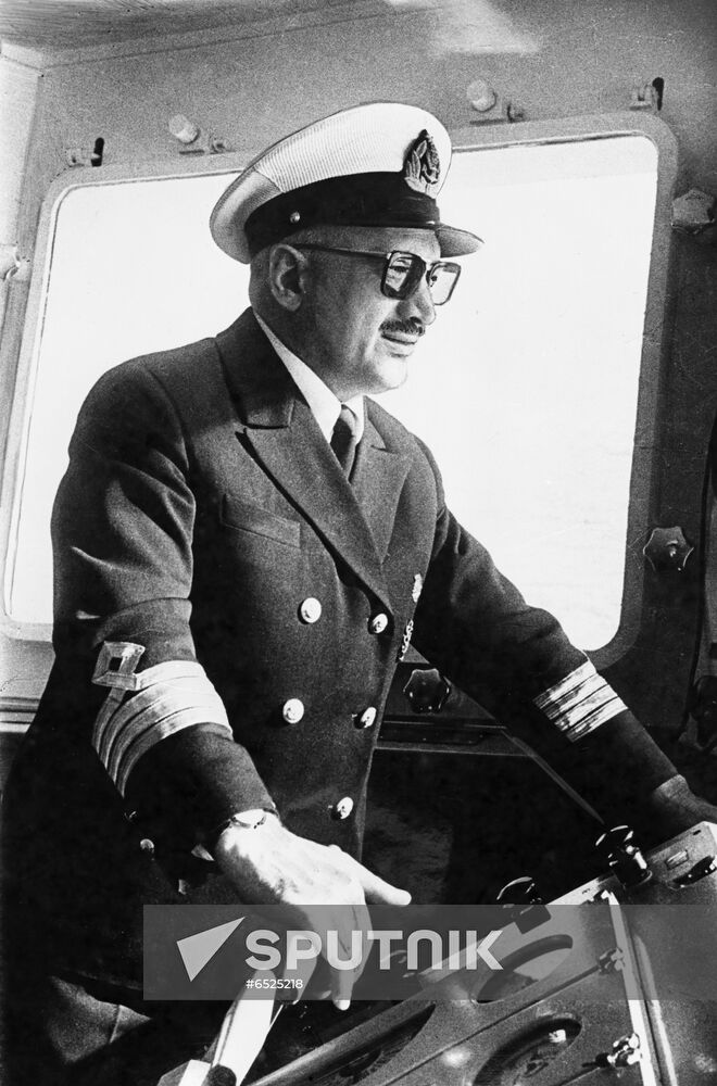 Captain of Arktika nuclear-powered icebreaker Yury Kuchiyev