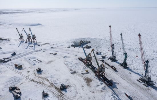 Russia Krasnoyarsk Region Dudinka Port
