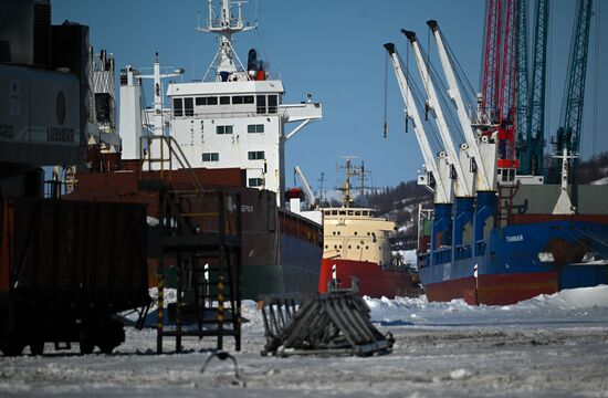 Russia Krasnoyarsk Region Dudinka Port