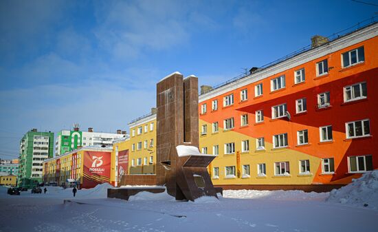 Russia Krasnoyarsk Region Dudinka Port