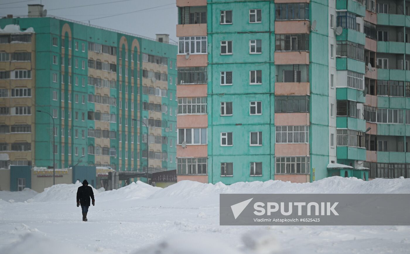 Russia Krasnoyarsk Region Dudinka Port