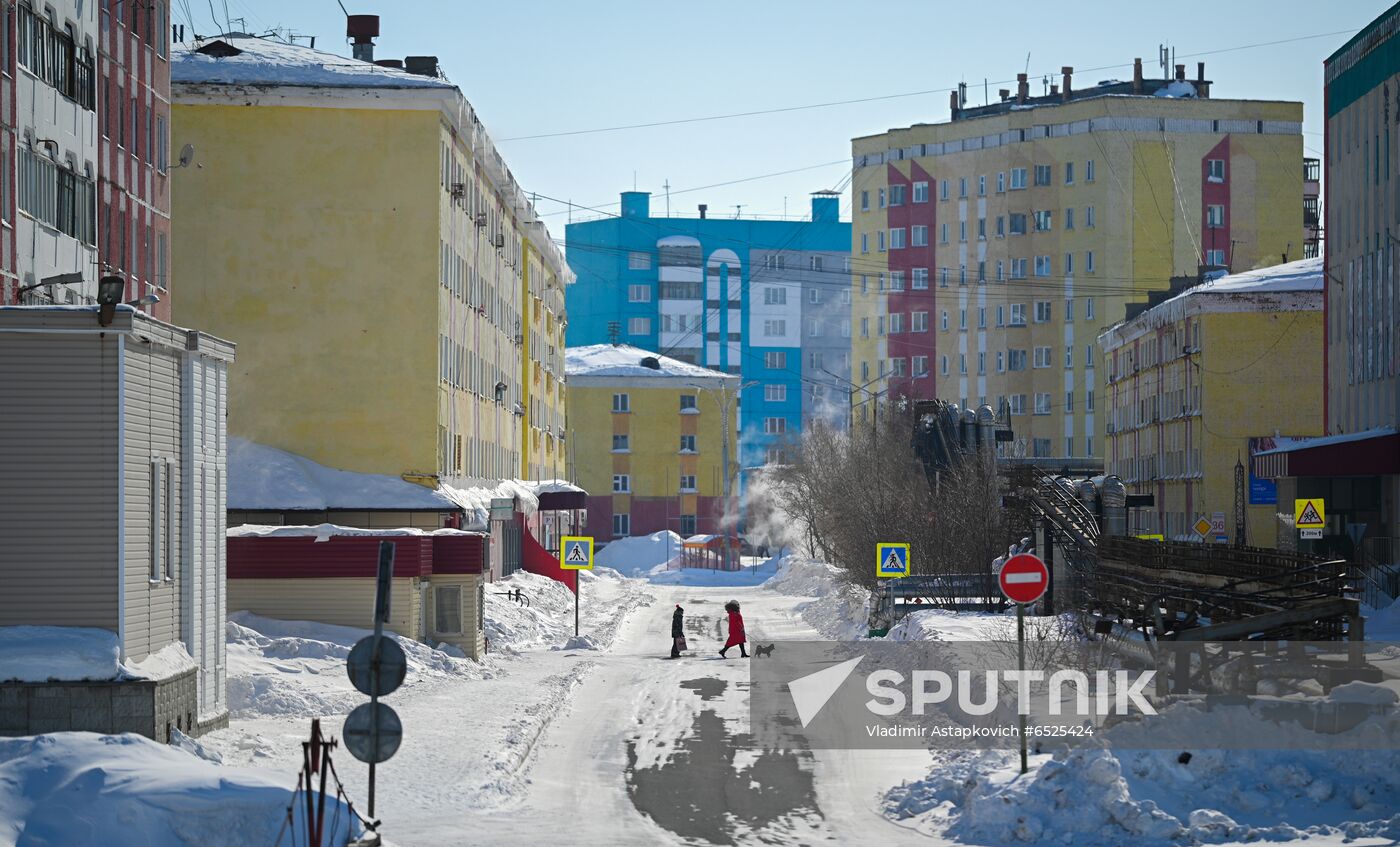 Russia Krasnoyarsk Region Dudinka Port