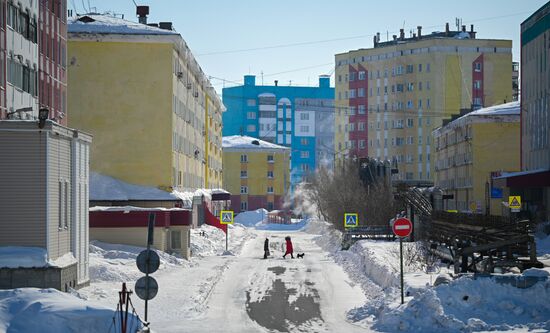Russia Krasnoyarsk Region Dudinka Port