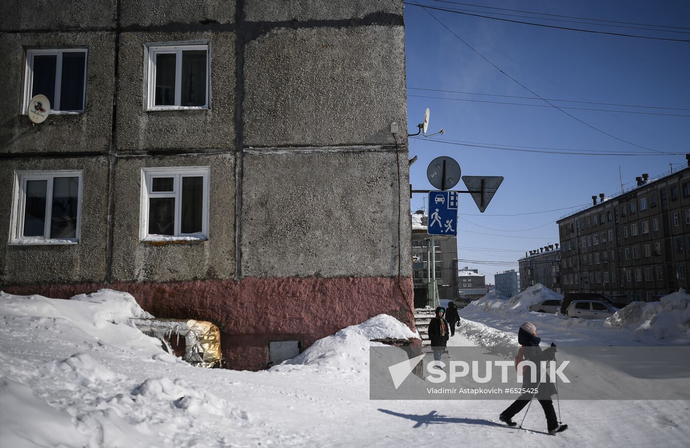 Russia Krasnoyarsk Region Dudinka Port