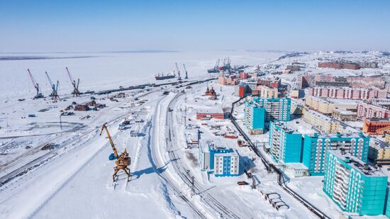 Russia Krasnoyarsk Region Dudinka Port