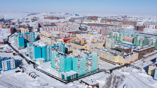 Russia Krasnoyarsk Region Dudinka Port