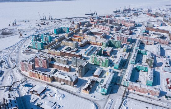 Russia Krasnoyarsk Region Dudinka Port
