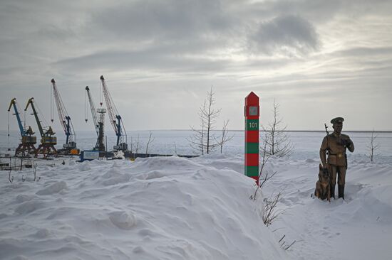 Russia Krasnoyarsk Region Dudinka Port