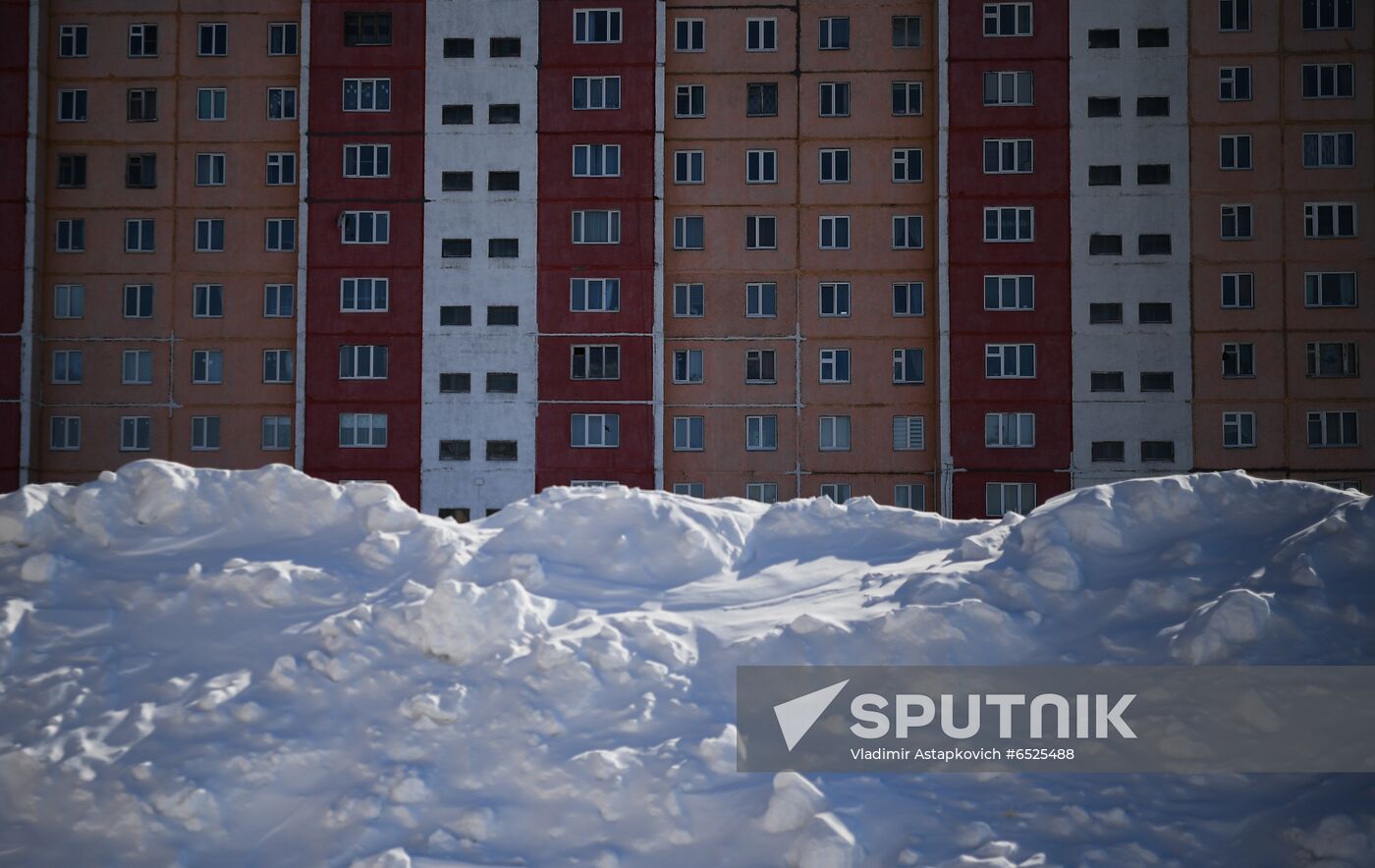 Russia Krasnoyarsk Region Dudinka Port