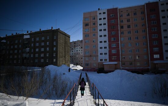 Russia Krasnoyarsk Region Dudinka Port