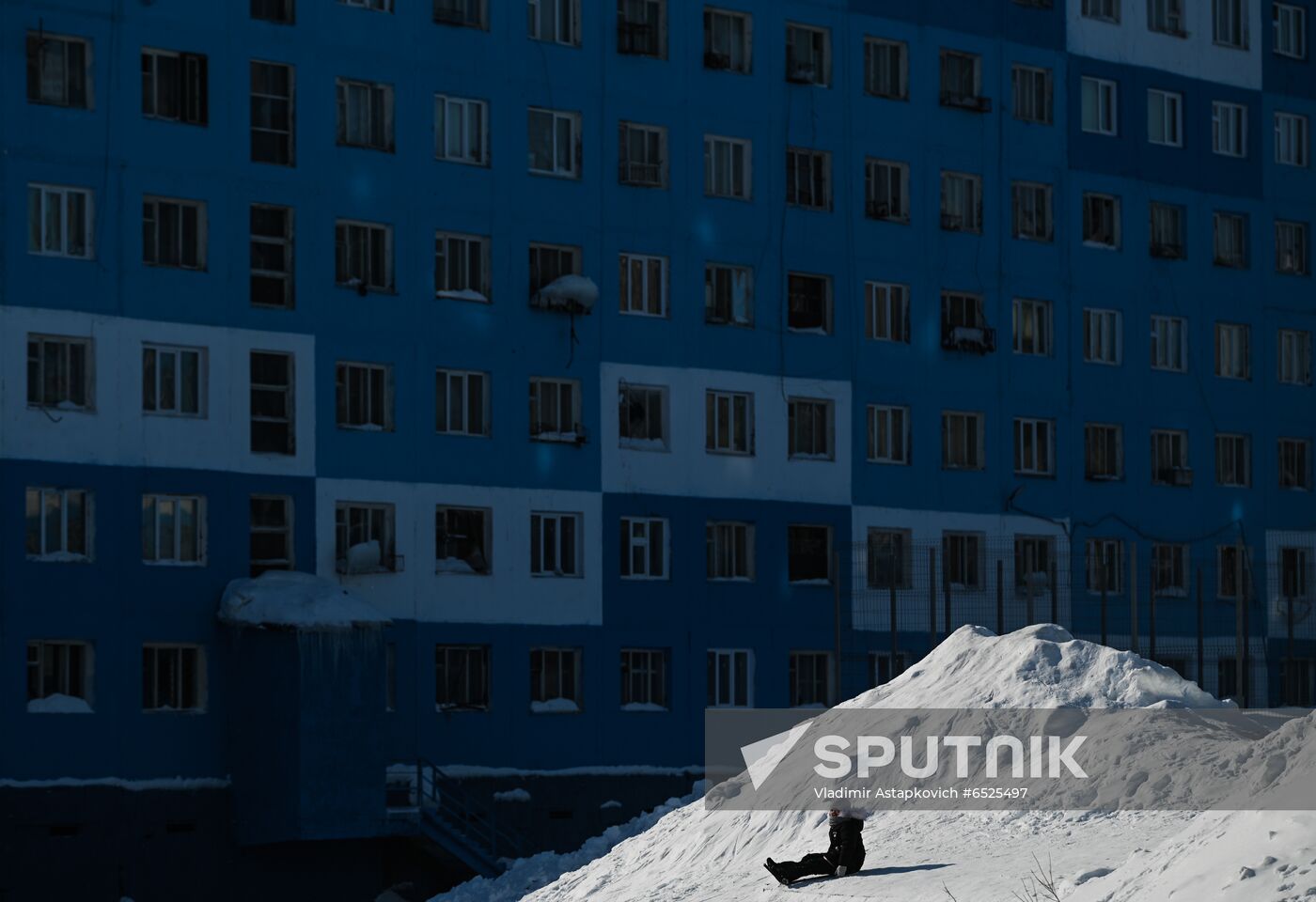 Russia Krasnoyarsk Region Dudinka Port