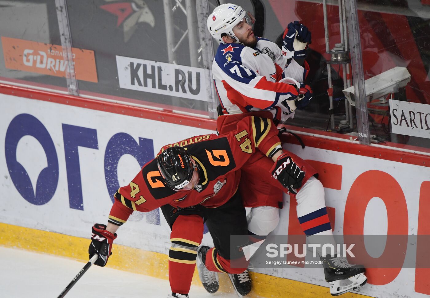 Russia Ice Hockey Avangard - CSKA