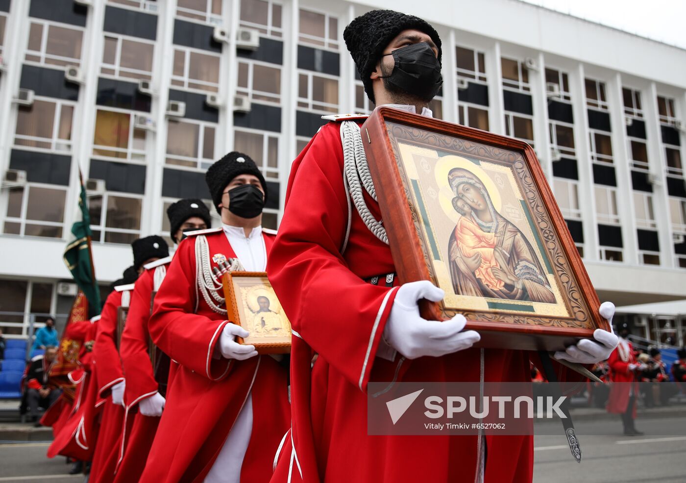 Russia Kuban Cossack Host Parade