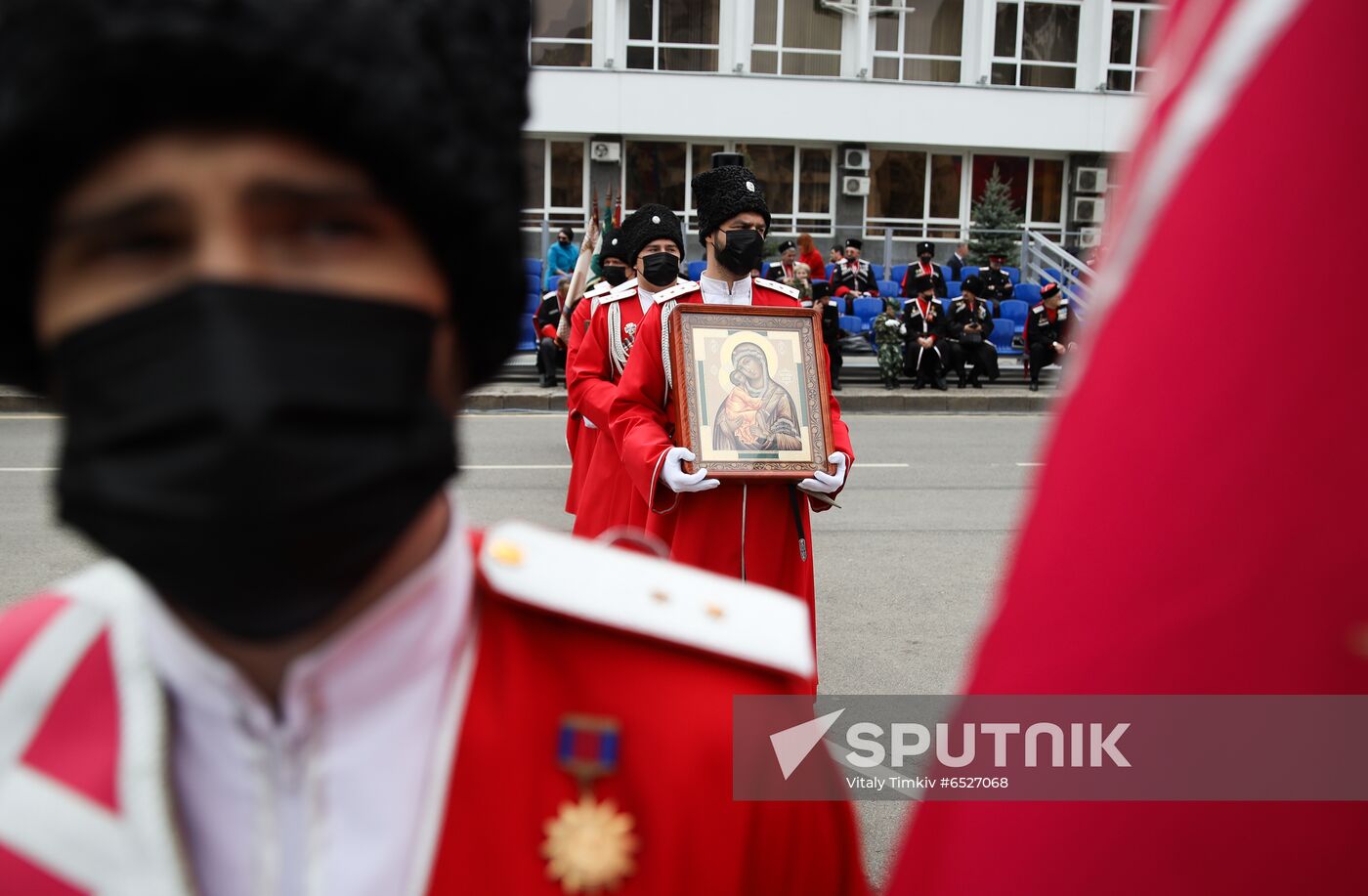 Russia Kuban Cossack Host Parade