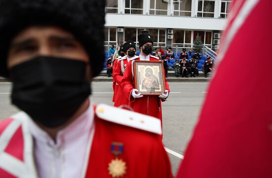 Russia Kuban Cossack Host Parade