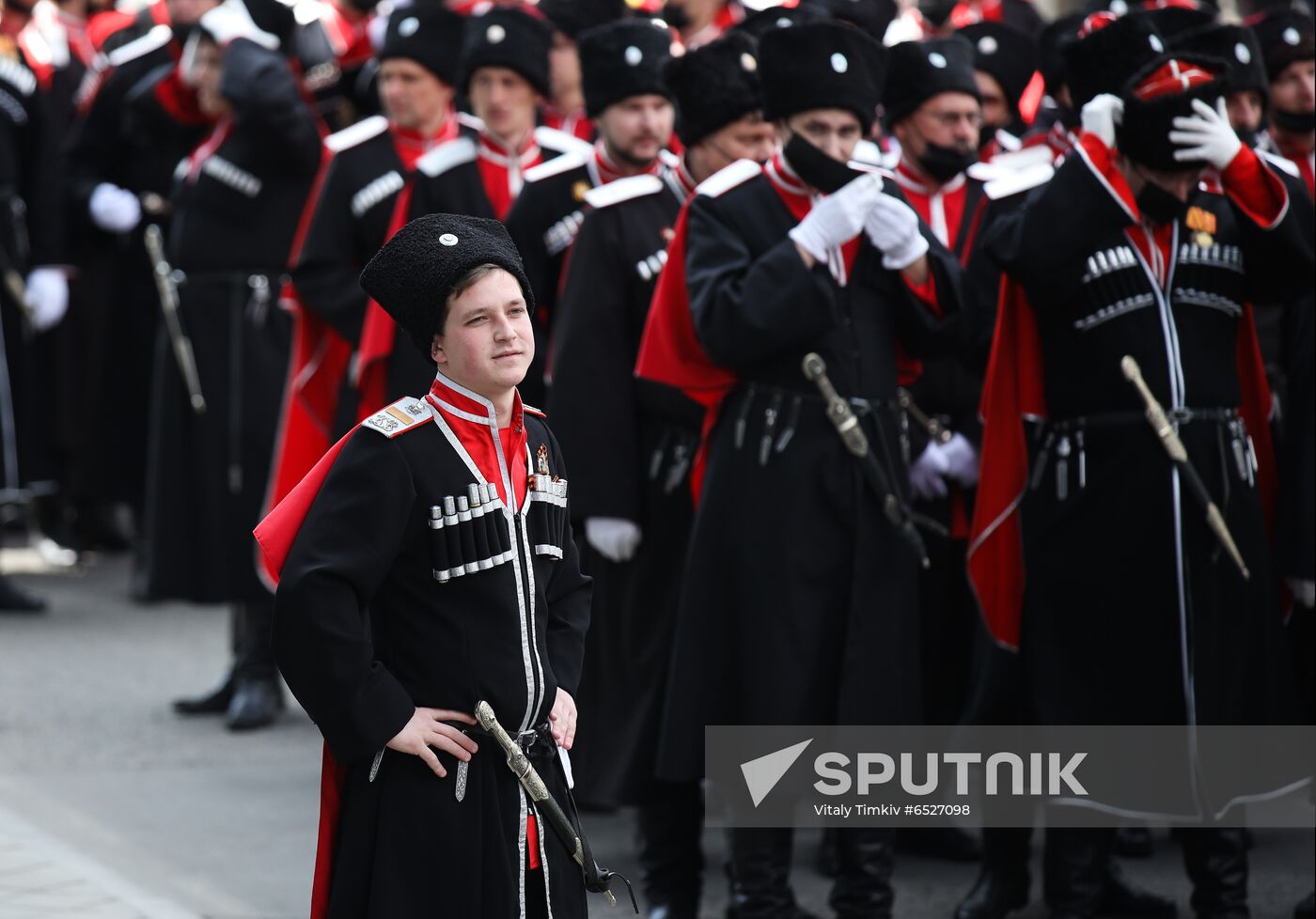 Russia Kuban Cossack Host Parade