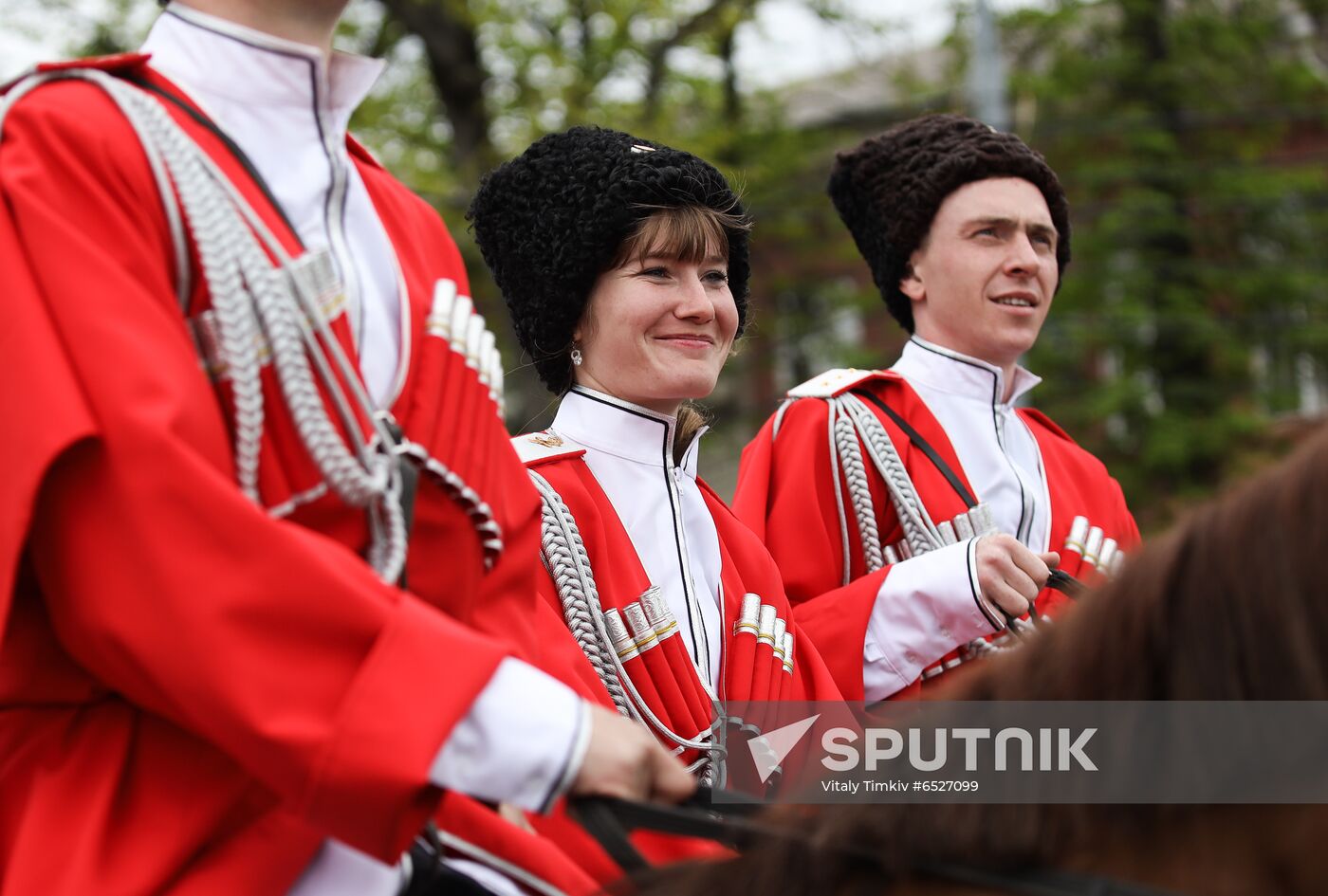 Russia Kuban Cossack Host Parade