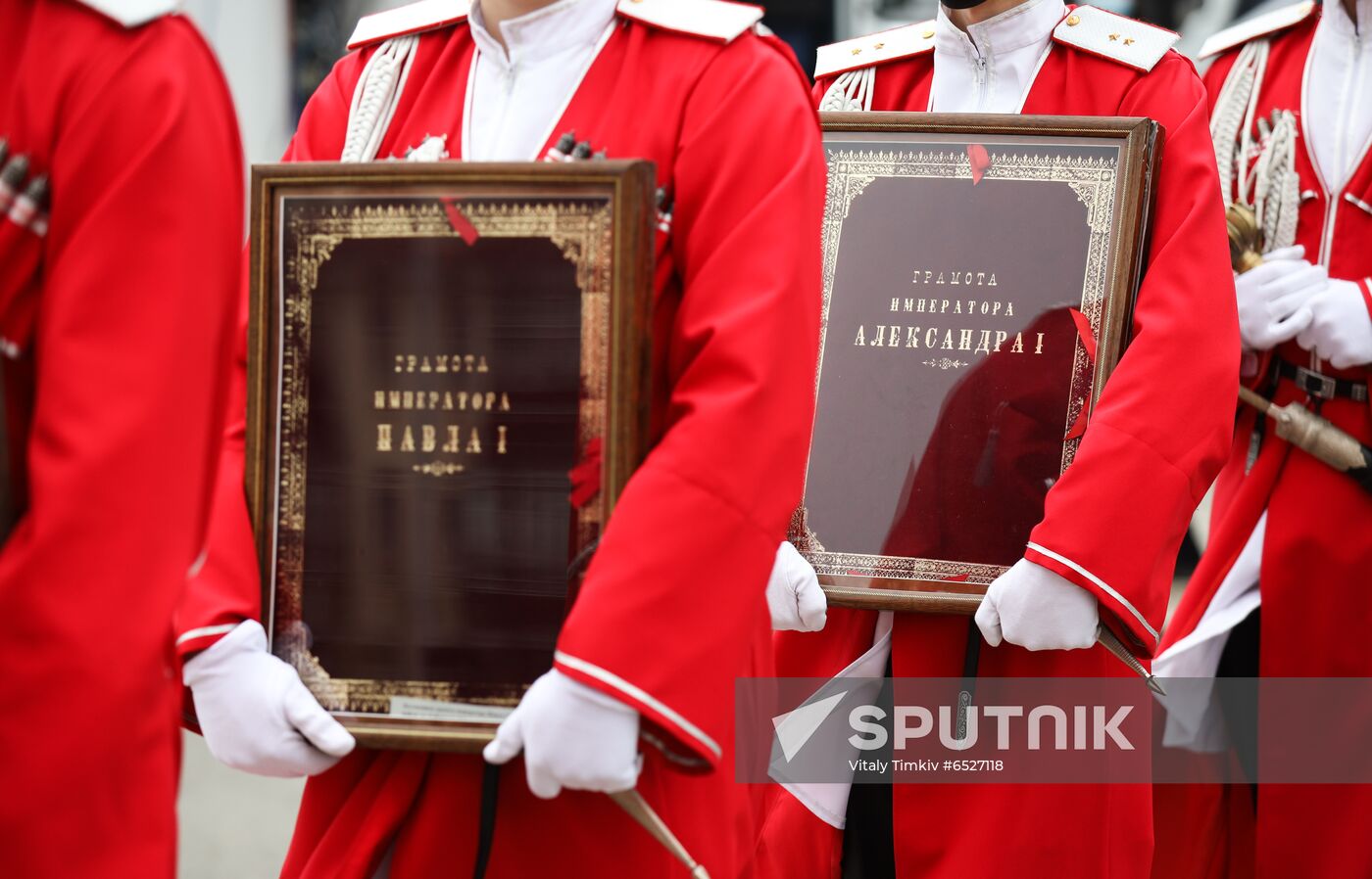 Russia Kuban Cossack Host Parade
