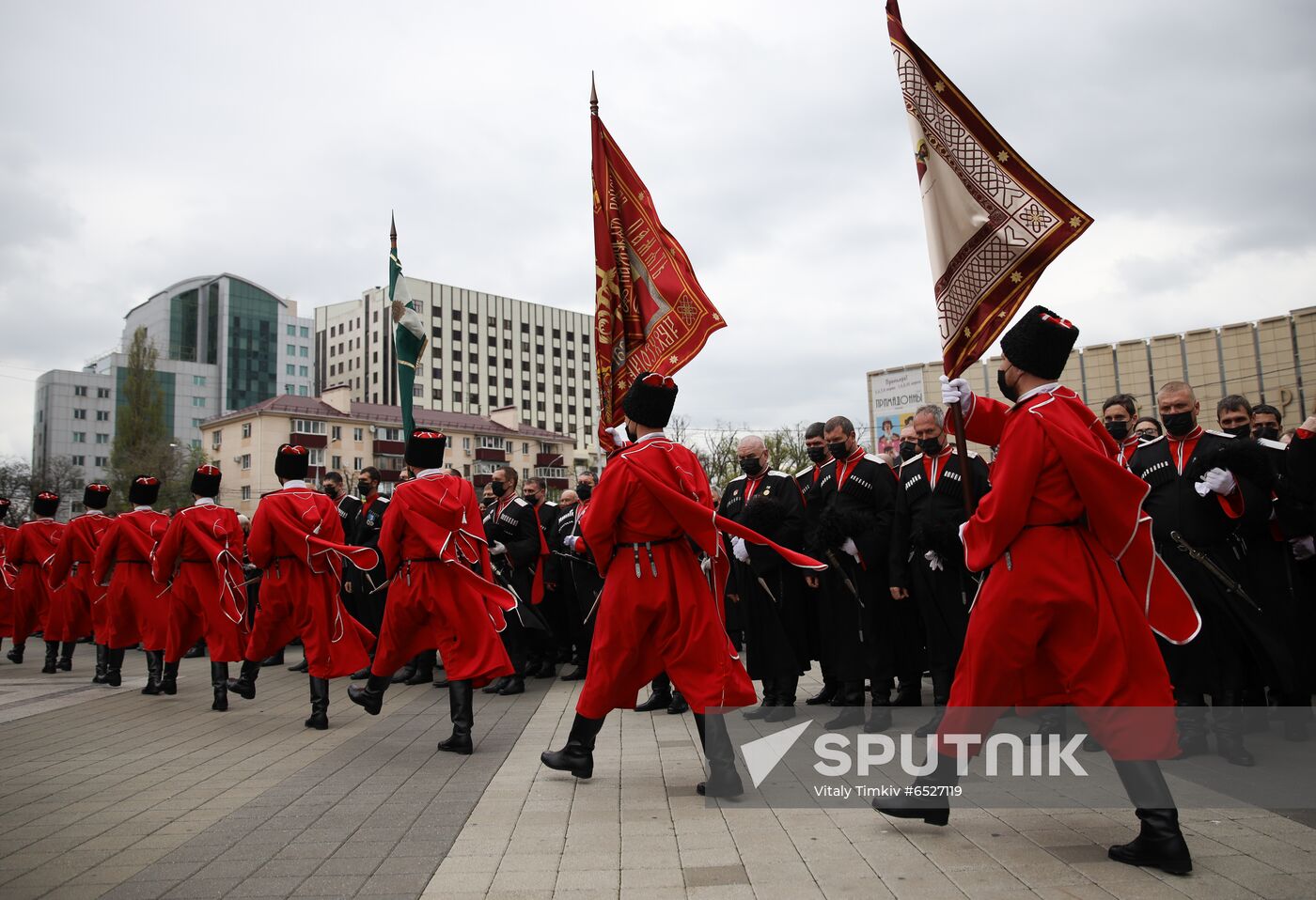 Russia Kuban Cossack Host Parade