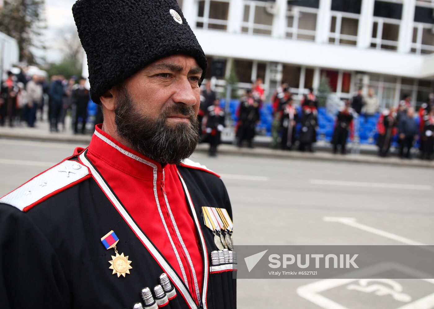 Russia Kuban Cossack Host Parade