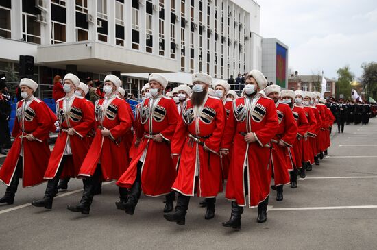 Russia Kuban Cossack Host Parade