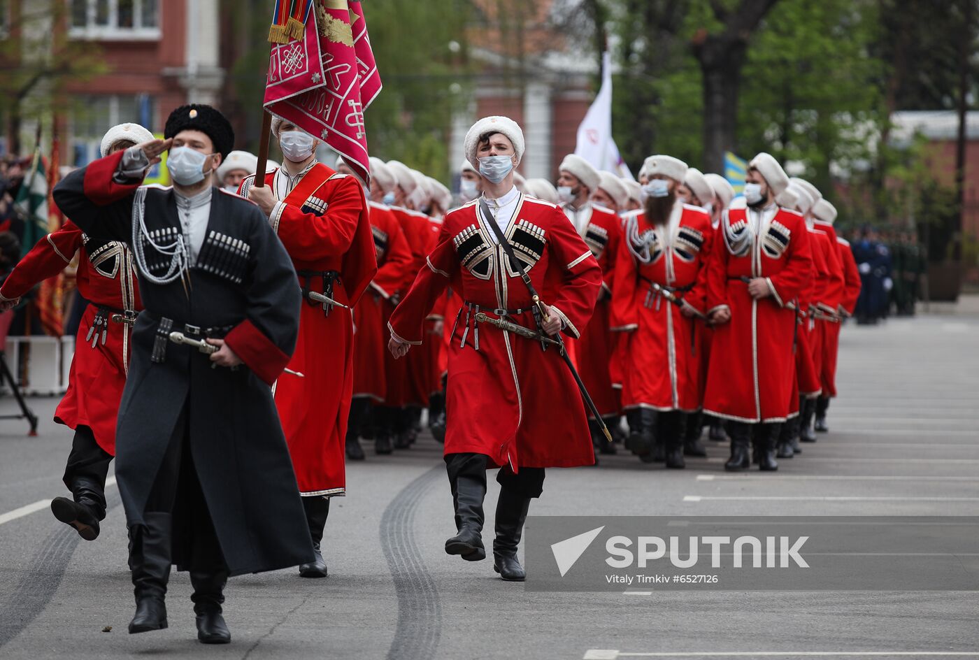 Russia Kuban Cossack Host Parade