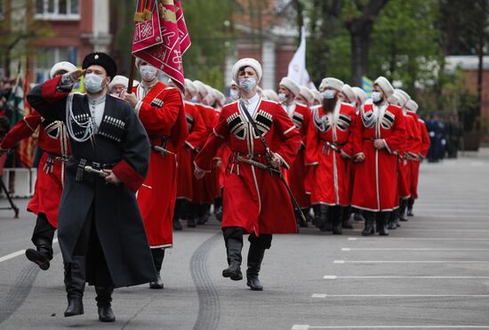 Russia Kuban Cossack Host Parade