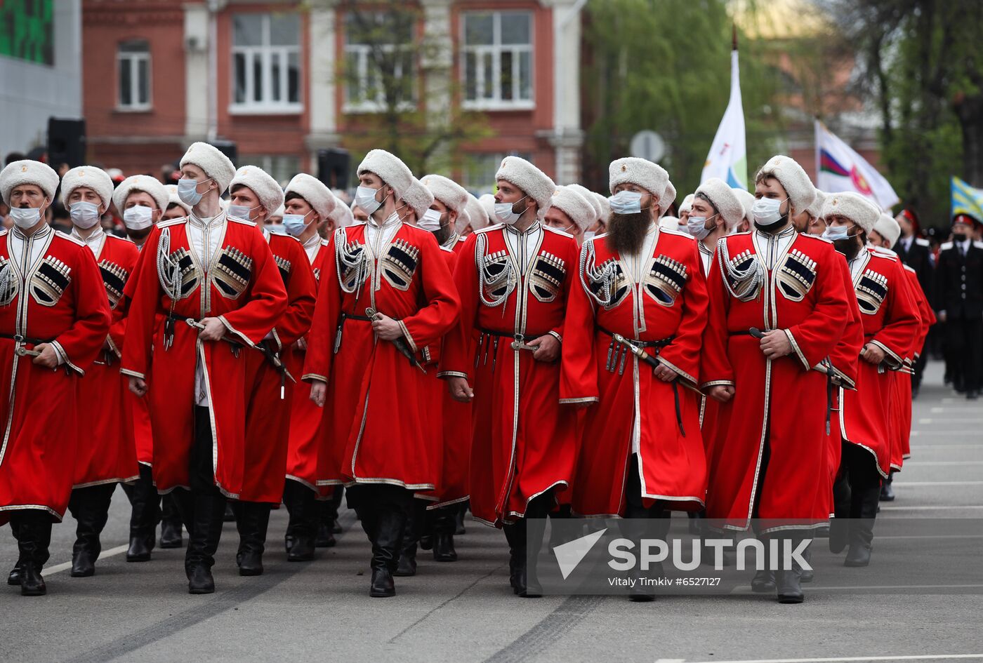 Russia Kuban Cossack Host Parade
