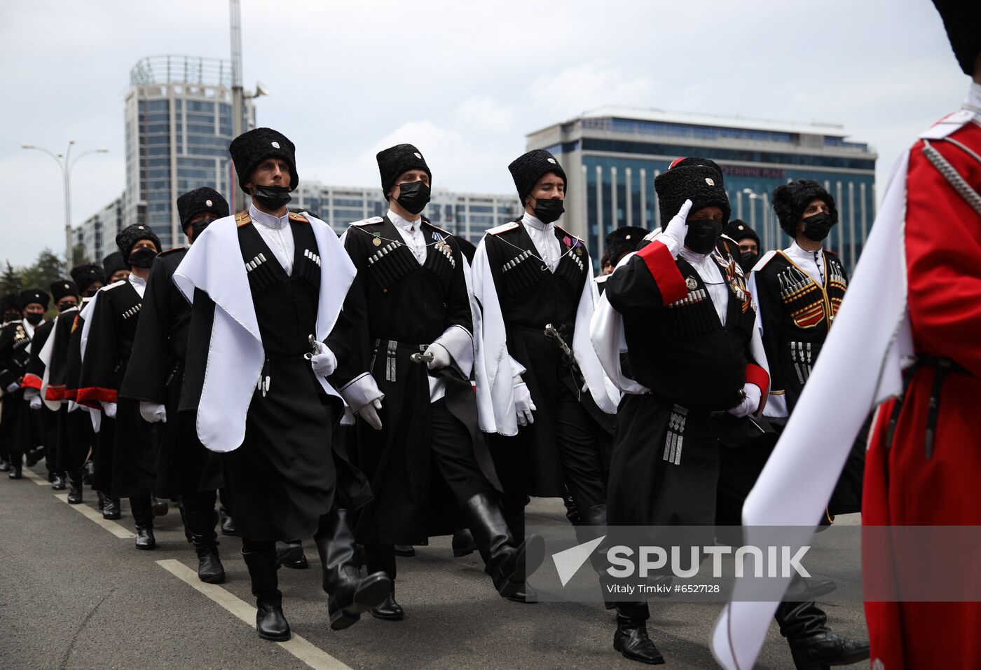 Russia Kuban Cossack Host Parade