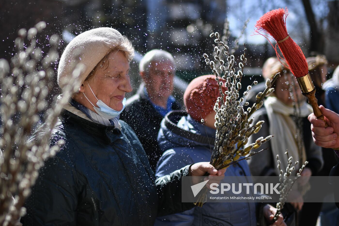 Ukraine DPR Palm Sunday