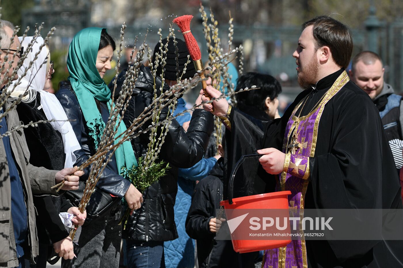 Ukraine DPR Palm Sunday