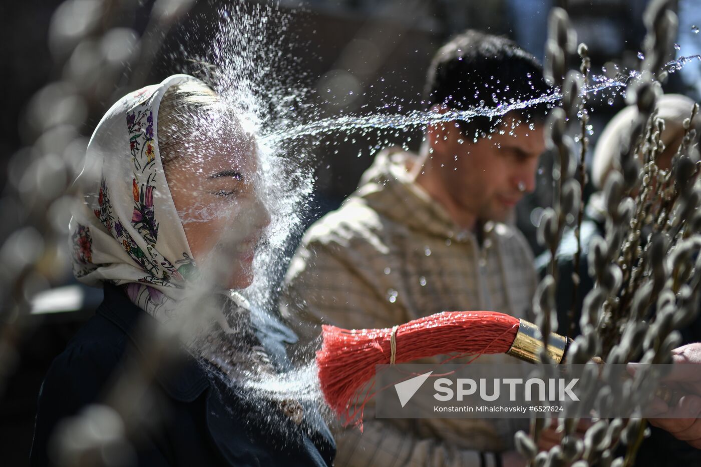 Ukraine DPR Palm Sunday