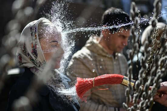 Ukraine DPR Palm Sunday