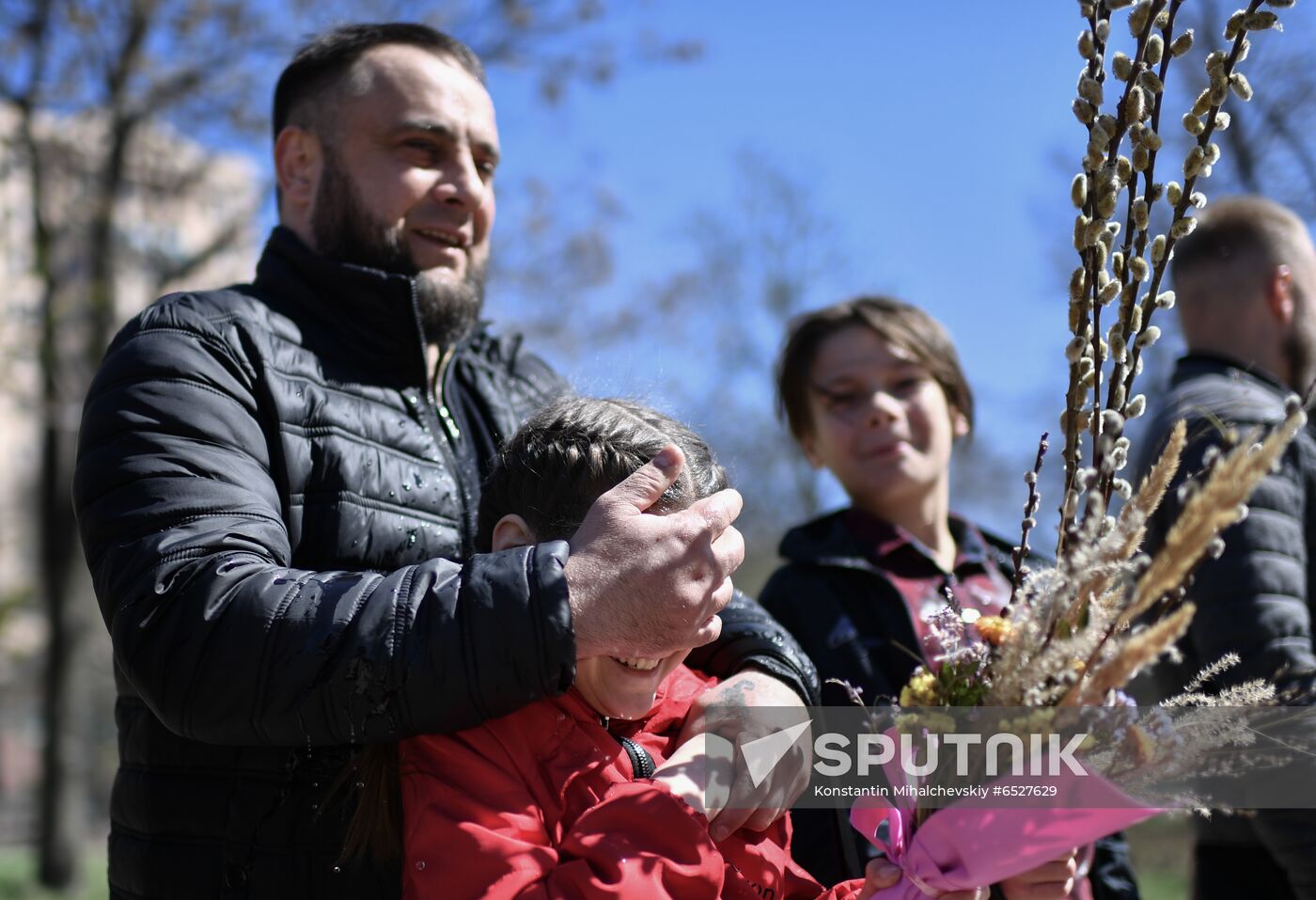 Ukraine DPR Palm Sunday