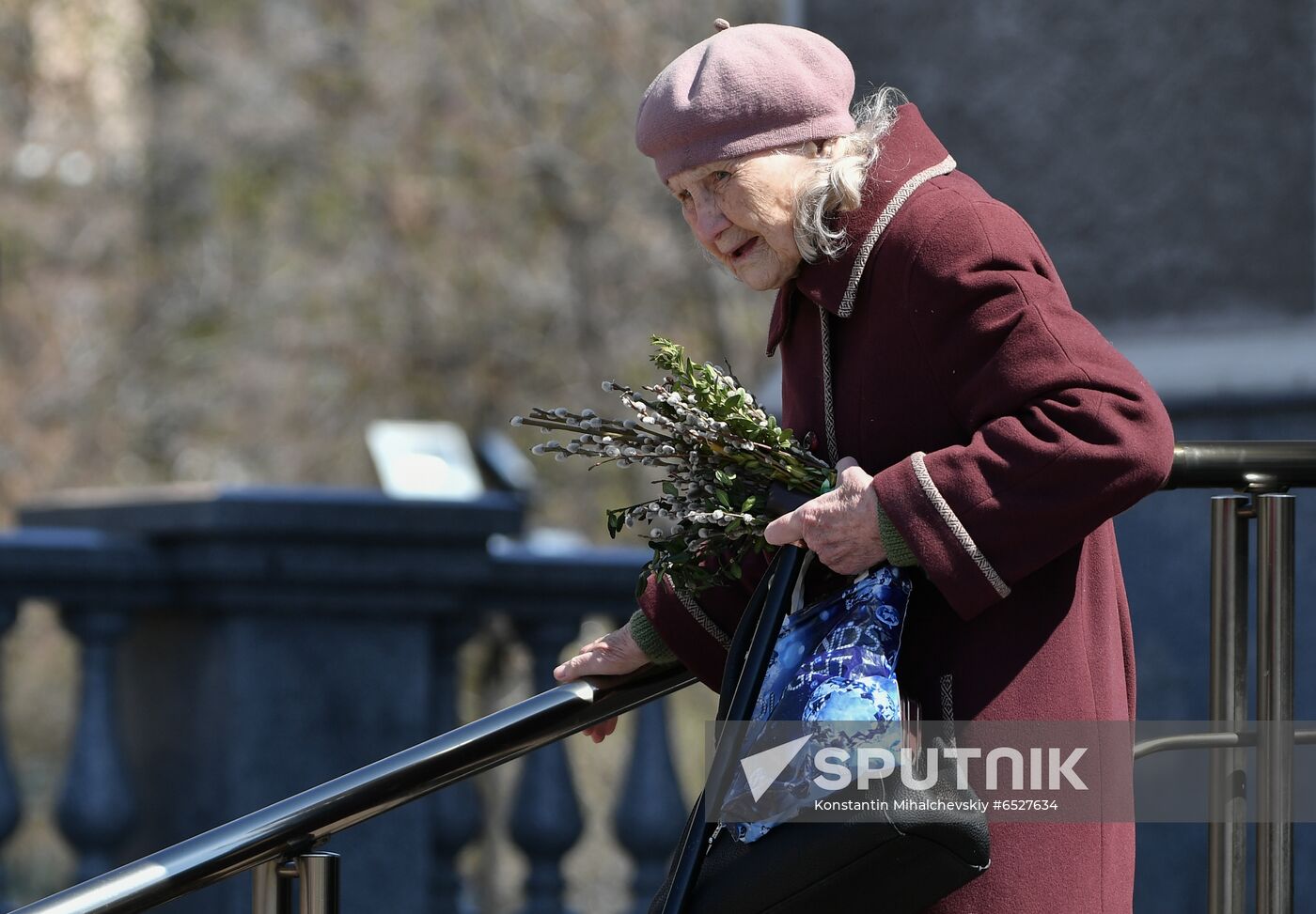 Ukraine DPR Palm Sunday