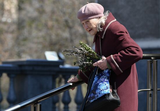 Ukraine DPR Palm Sunday