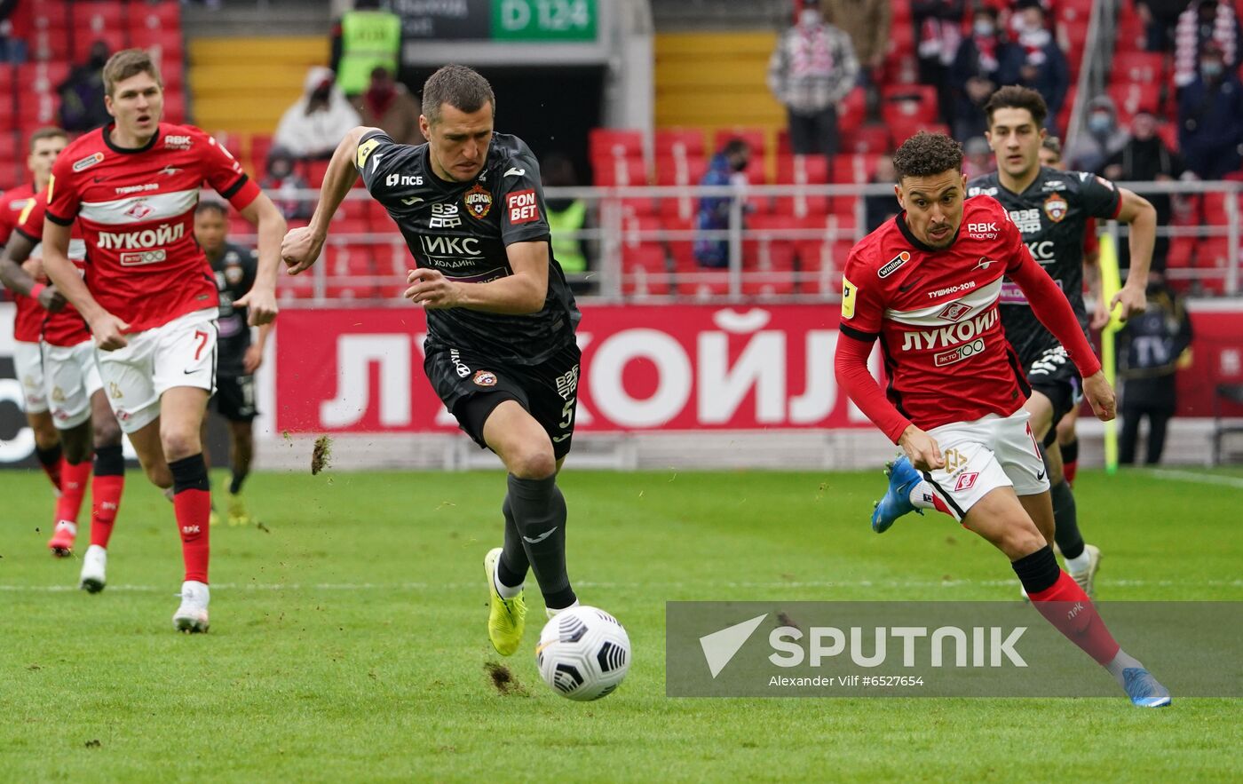 Russia Soccer Premier-League Spartak - CSKA