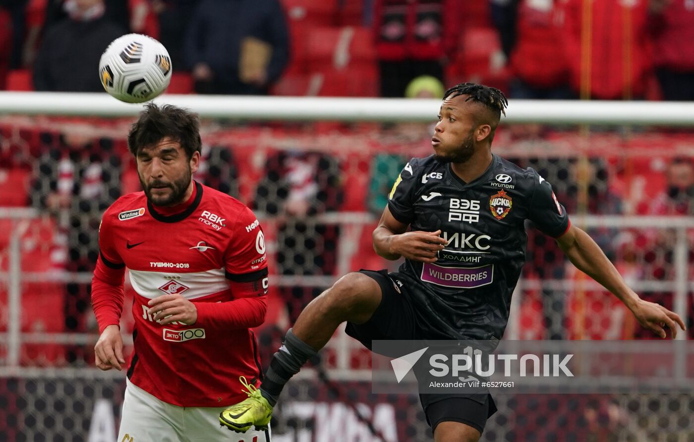 Russia Soccer Premier-League Spartak - CSKA