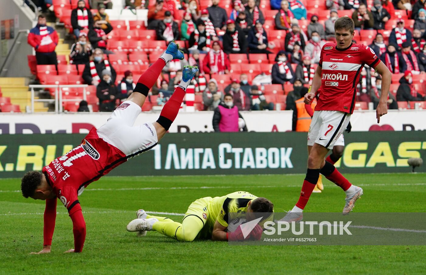 Russia Soccer Premier-League Spartak - CSKA