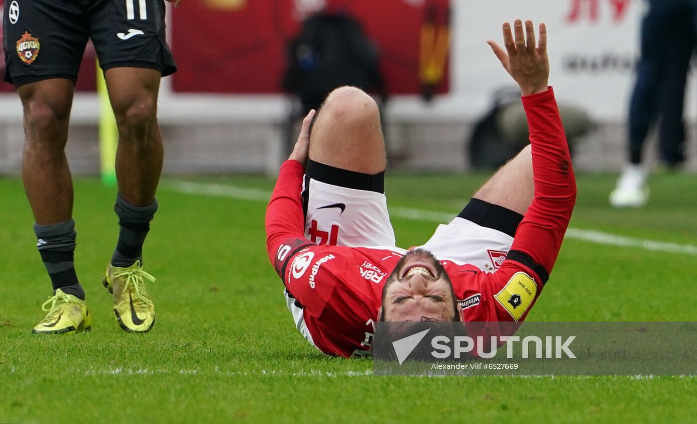 Russia Soccer Premier-League Spartak - CSKA