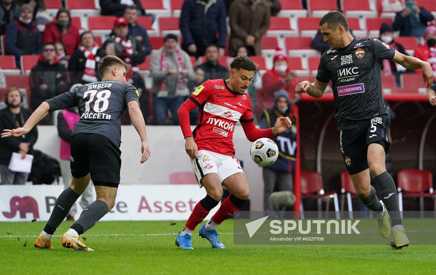 Russia Soccer Premier-League Spartak - CSKA