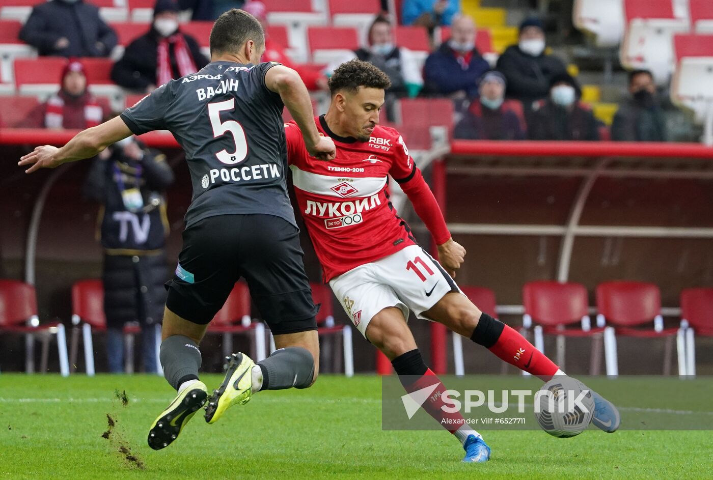 Russia Soccer Premier-League Spartak - CSKA