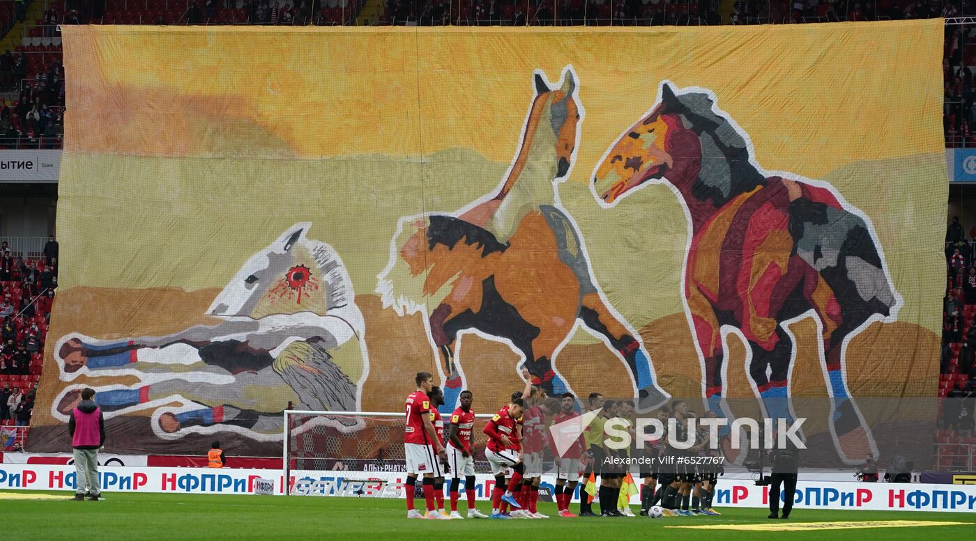 Russia Soccer Premier-League Spartak - CSKA