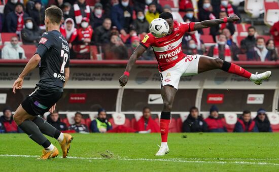 Russia Soccer Premier-League Spartak - CSKA