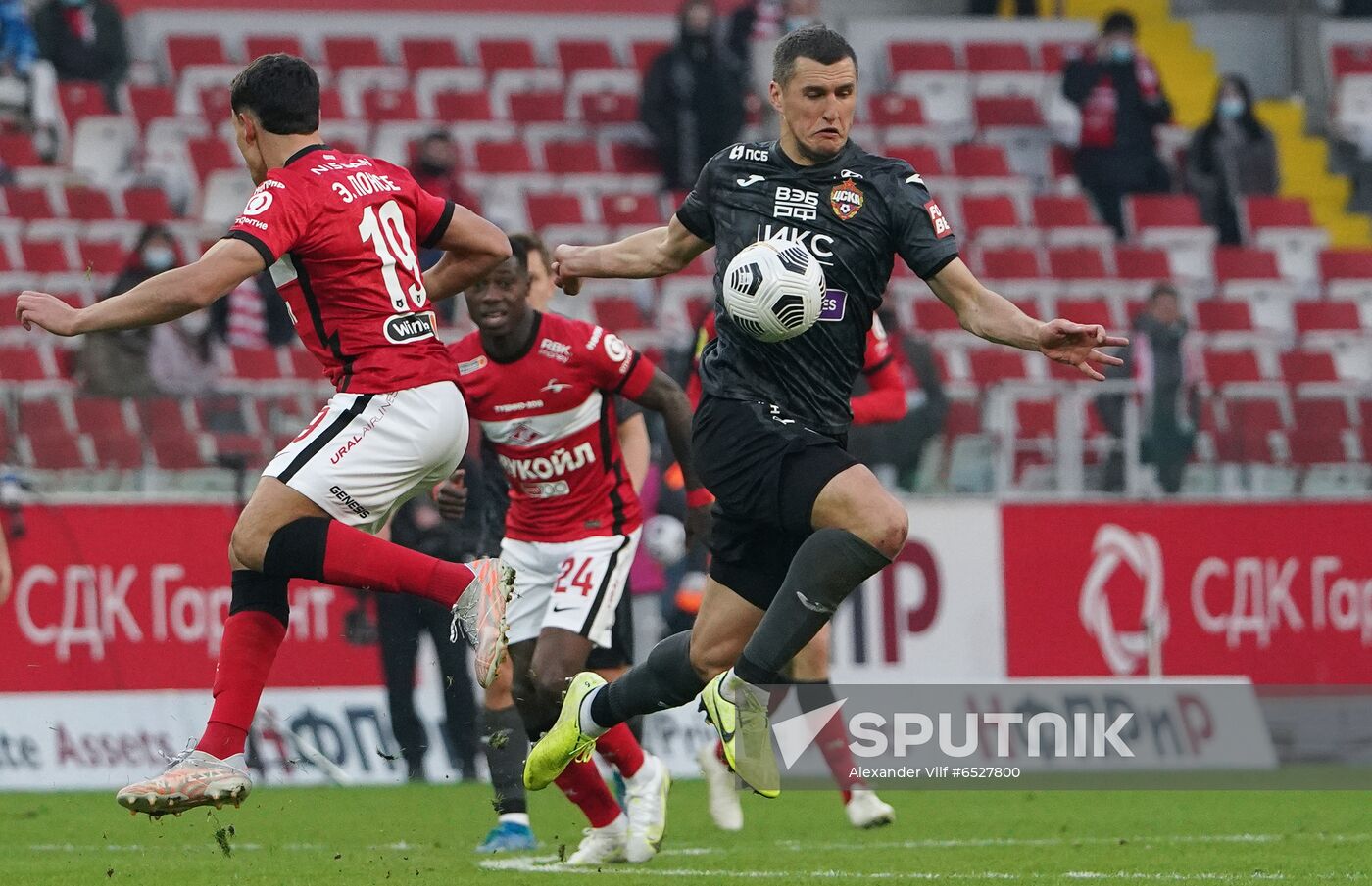 Russia Soccer Premier-League Spartak - CSKA